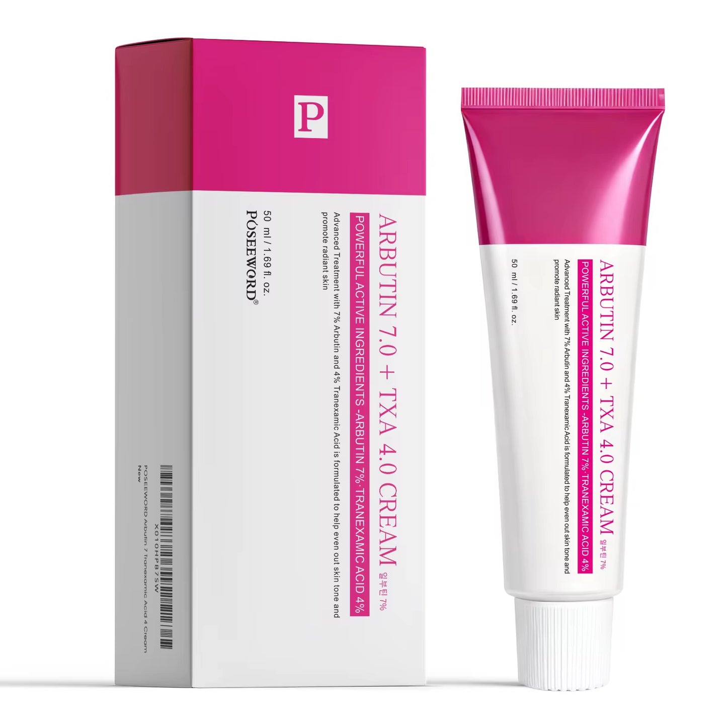 POSEEWORD Arbutin 7.0 + TXA 4.0 Cream – 50 ml