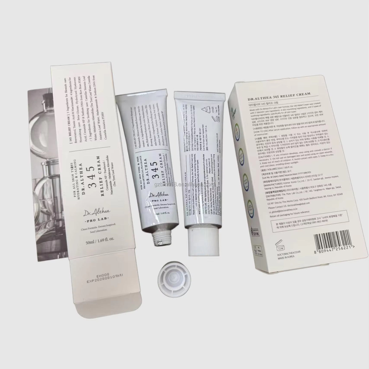 Dr. Althea 345 Relief Cream twee tubes met verpakking